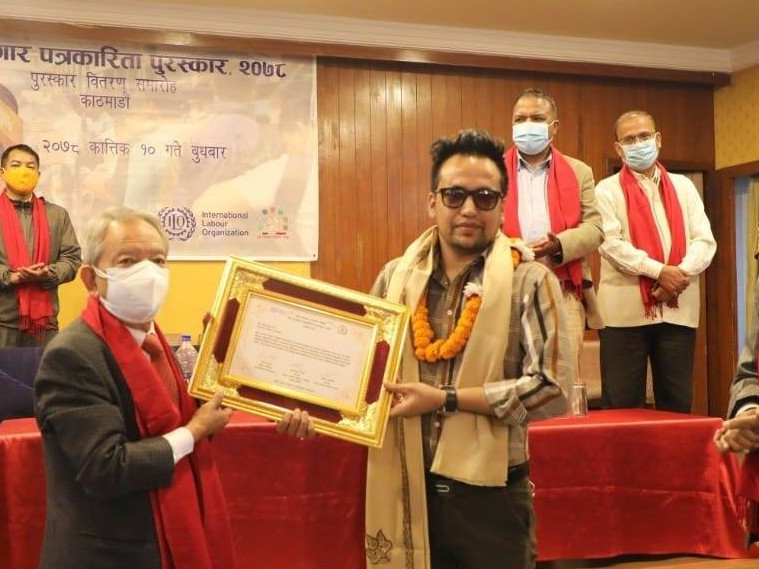 शिलापत्रकर्मी भारतीसहित तीन पत्रकार पुरस्कृत